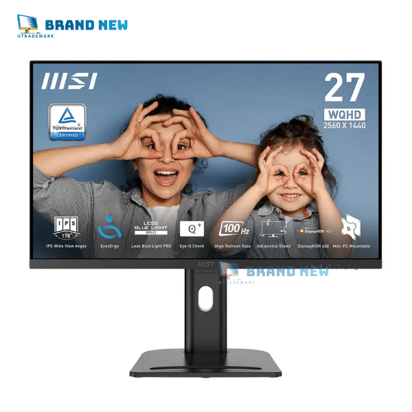 Msi PRO MP273QP E2 27" Inch WQHD IPS 100Hz 1ms Monitor