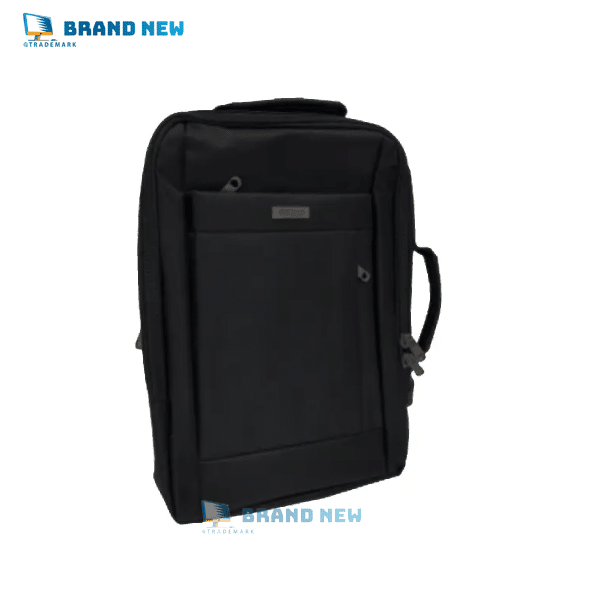 NUOXIYA 5818 Laptop Case Bag 15.6 Inch – Slim & Durable Handbag with Handle – Water-Resistant Polyester – Black