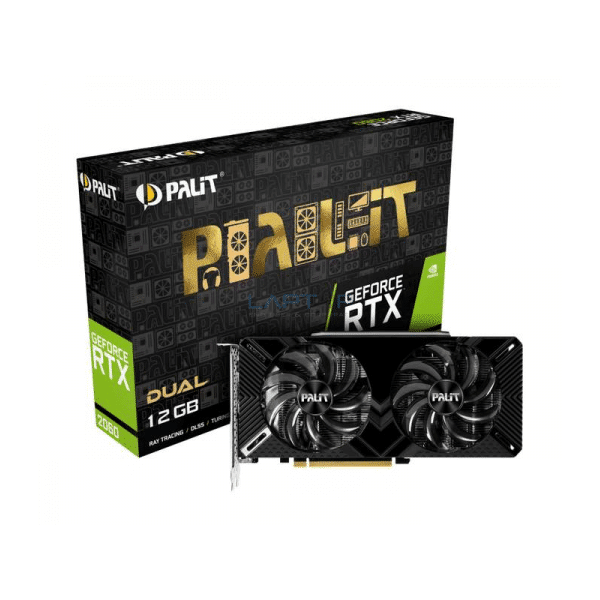 Palit Dual Nvidia GeForce RTX 2060 12GB GDDR6 Graphic Card