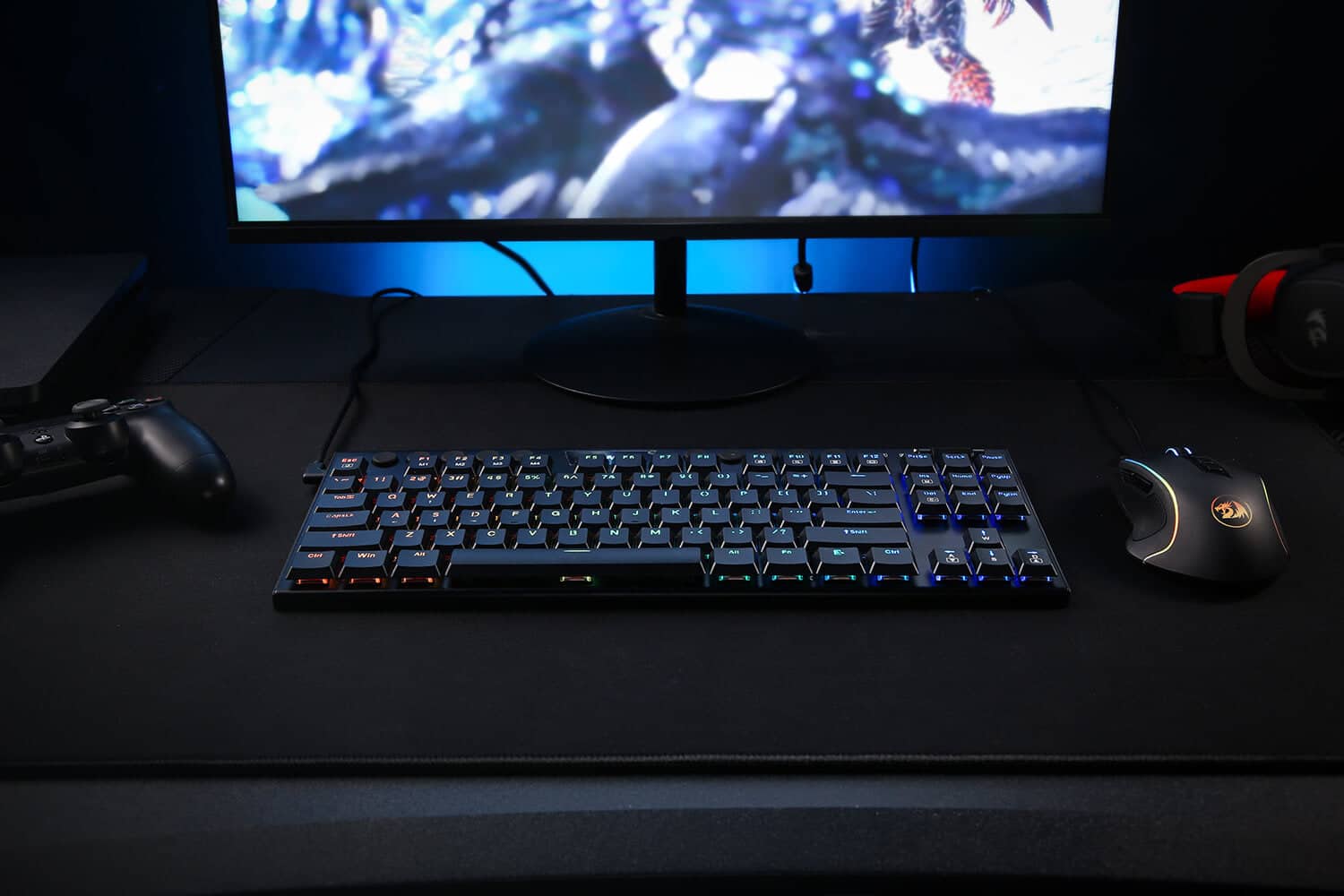 Redragon HORUS K622 Wired TKL Low Profile Keyboard