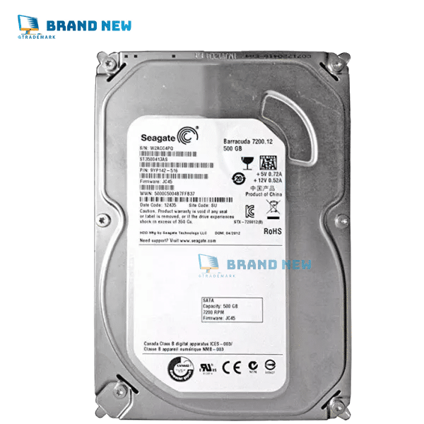 Seagate 500GB Internal Hard Drive HDD – 3.5 Inch SATA 6 Gb/s