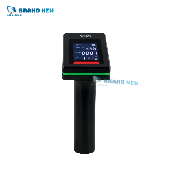 U.POS UP-7000W Wireless 2D Barcode Scanner, Black - Ergonomic Design, Plug & Play