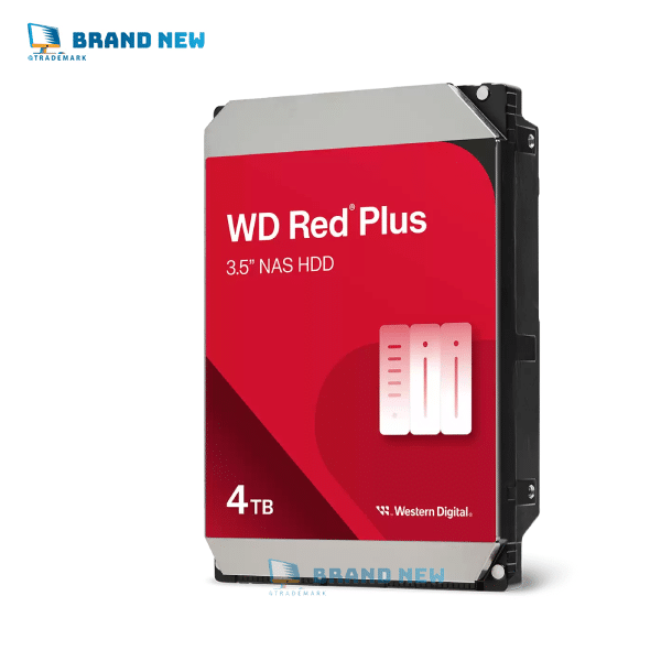 WD Red Plus 4Tb NAS Internal Hard Disk Drive
