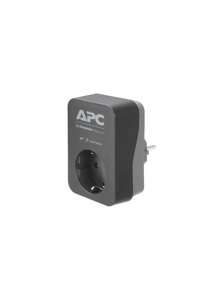 APC Essential SurgeArrest 1 Outlet-230V-Germany-Black
