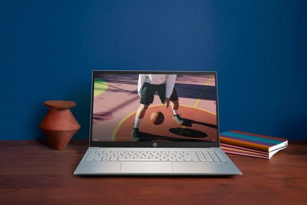 HP Pavilion 15-EG2006NE Laptop 15.6 Inch Intel Core i7-1255U 512GB SSD 16GB RAM Nvidia GeForce MX550 2GB Windows 11 - Natural Silver