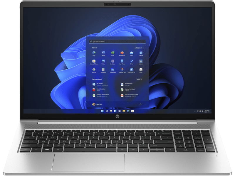 HP ProBook 450 G10 Laptop Intel Core i7-1355U 16GB DDR4 512GB SSD- 4G NVIDIA GeForce RTX2050- 15.6-inch HD Touch Screen- Win11 (58C38EA)