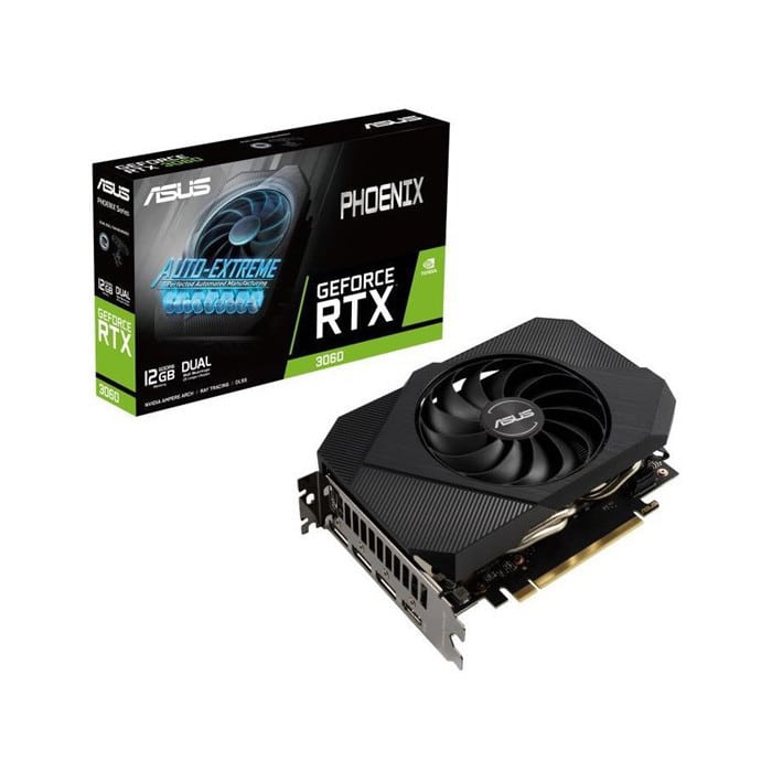 ASUS Phoenix GeForce RTX 3060 V2 12GB GDDR6 Graphics Card for Ultra High Frame Rates in Popular Titles