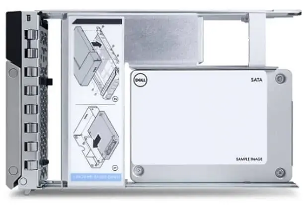DELL 960GB SSD SATA Mixed Use 6Gbps 512e 2.5in Hot Plug