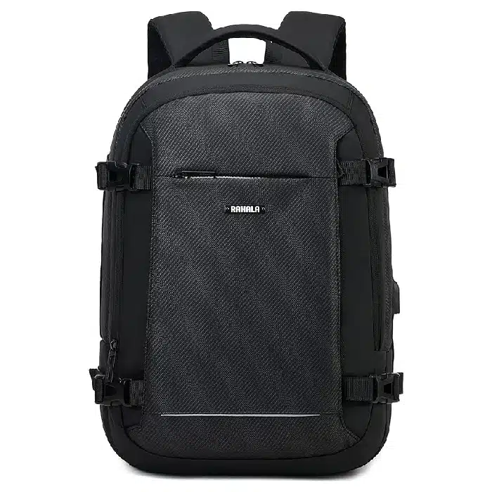 Rahala EF91M Laptop Bag 15.6 inch Waterproof Casual Backpack for Business and Laptop - Black