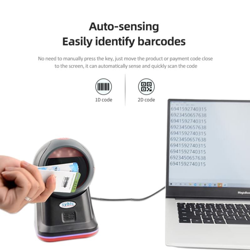 desktop barcode scanner syble XB-8500 - Image 4