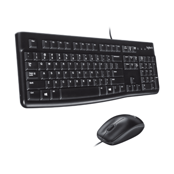 logitech MK120 CORDED KEYBOARD AND MOUSE COMBO