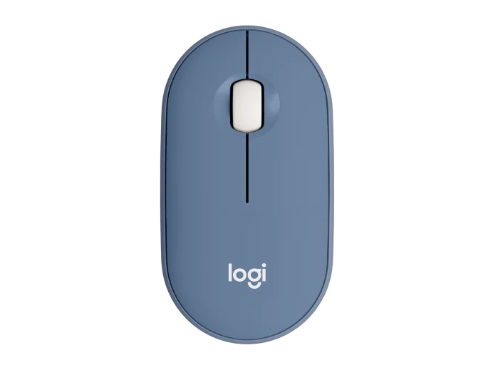 Logitech- M350 Pebble Wireless Mouse –Blueberry