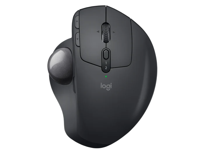 Logitech MX ERGO Advanced Wireless Trackball for Windows PC and Mac-Black