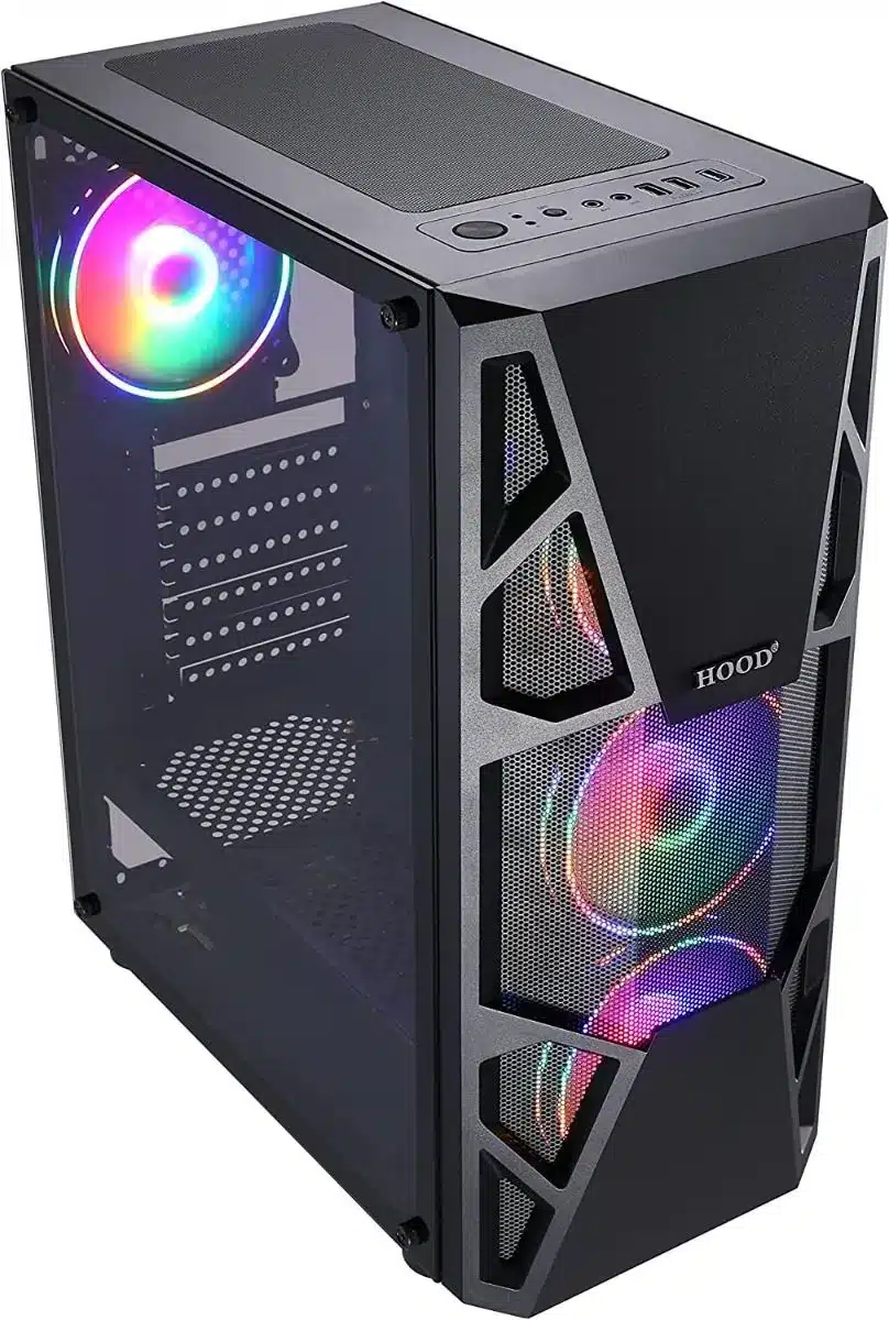 Hood Computer Gaming Case without PUS Black - C 303 H