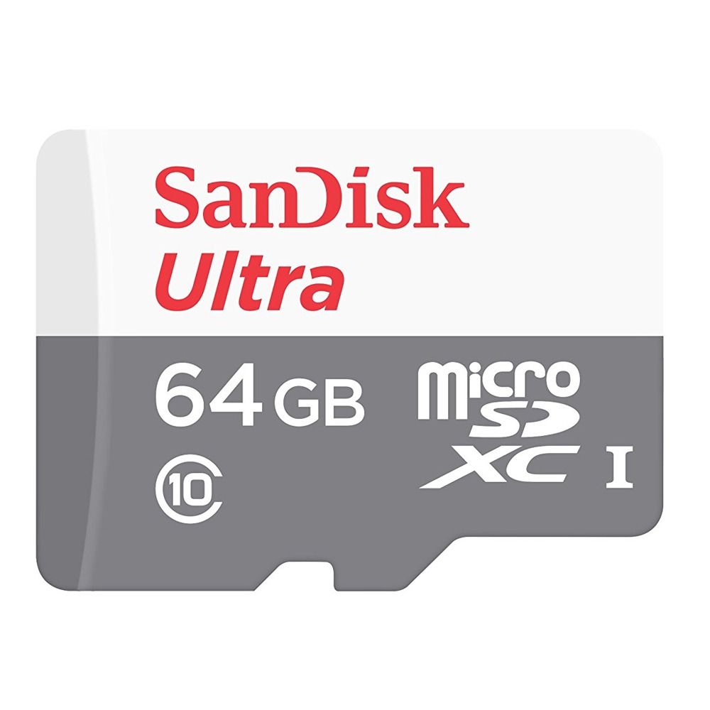 SANDISK Ultra 64GB 80MB/s UHS-I MicroSDXC Memory Card Class 10