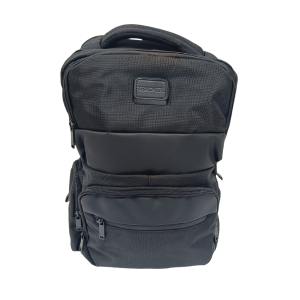 Trecker J-004 Laptop Backpack – 6 Zippers, Black, Multi-Compartment Durable Backpack for 15.6-Inch Laptops, Travel & Work
