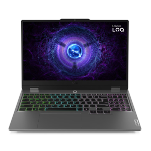 Lenovo LOQ 15IRX9 Gaming Laptop – Intel Core i7-13650HX, RTX 3050 6GB, 16GB DDR5, 512GB SSD, 15.6" FHD 144Hz IPS 100% sRGB G-SYNC, Backlit Keyboard, 2-Year Warranty ( 83DV008QED )