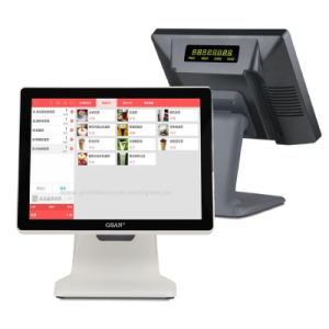 GDA 15 Inch Touch Screen Monitor POS Display – Interactive LCD Touch Monitor for Retail & POS Systems
