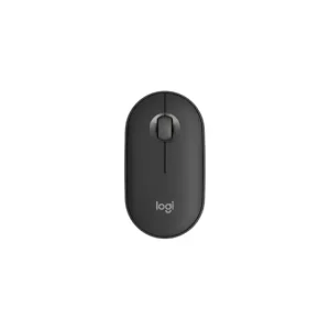 Logitech M350S Pebble 2 Slim Bluetooth Mouse – Quiet Clicks, Compact Design, Multi-Device – Graphite (910-007015)