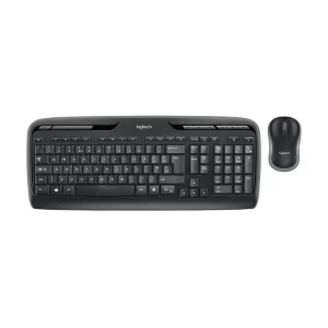 LOGITECH MK330 WIRELESS KEYBOARD AND MOUSE COMBO 920-003983 - BLACK