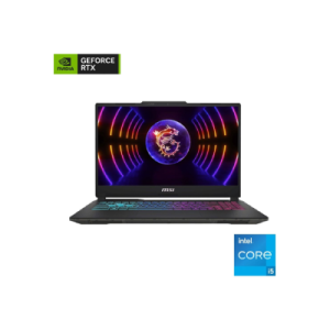 MSI Cyborg 15 A13UDX Gaming Laptop Intel Core i5-13420H, RTX 3050 6GB, 16GB DDR5, 512GB Gen4 SSD, 15.6-Inch FHD 144Hz IPS, DOS, Black