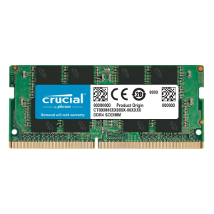 Crucial 32GB DDR4 3200MHz Laptop RAM SO-DIMM Memory Module