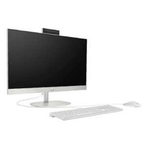 HP All-in-One 24-cr0001l Touch PC, Intel Core i7-1355U, 16GB DDR4 RAM, 512GB SSD, 23.8" FHD IPS Touch Display, Intel Iris Xe Graphics, Wi-Fi 6, FreeDOS, Shell White