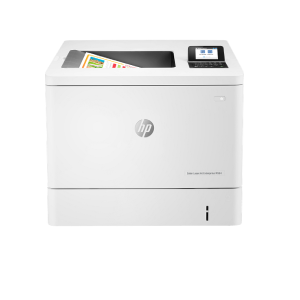HP Color LaserJet Enterprise M554dn Color Laser Printer (7ZU81A), Duplex Printing, Enterprise Security, Gigabit Ethernet, Professional Color Output