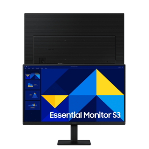 Samsung Essential Monitor S3 LS24D30 24 Inch Full HD IPS Monitor, 100Hz Refresh Rate, 5ms GTG Response Time, Game Mode, Eye Saver Mode
