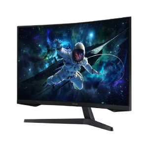 Samsung Odyssey G5 G55C -27 Inch QHD Curved Gaming Monitor, 165Hz Refresh Rate, 1ms MPRT, 1000R Curvature, HDR10, AMD FreeSync (LS27CG552EMXEG )