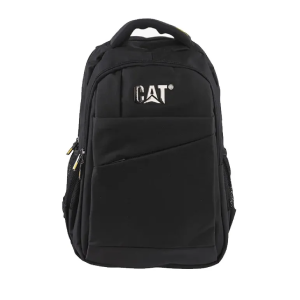 CAT C9026 Laptop Backpack, 17.3-Inch, Waterproof Fabric, USB Charging Port, Headphone Jack, Padded Back, Black